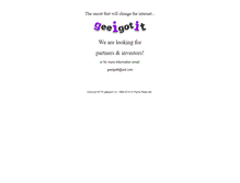 Tablet Screenshot of geeigotit.com